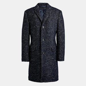 J. Crew Wool Herringbone Topcoat